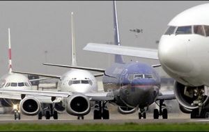 Heathrow handles more than 480,000 flights a year